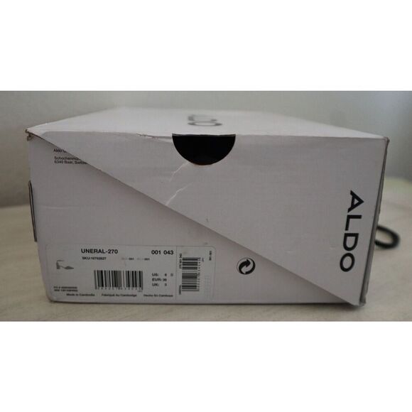 Aldo Women's Sz 6B Nude/Beige Uneral Strappy Block Heel Sandals - Picture 11 of 11